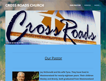 Tablet Screenshot of crossroadschurchtn.com